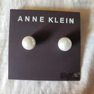 Anne Klein Gold Stud Earrings